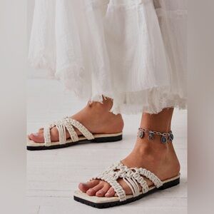 Free People Sandri Macrame Sandals
